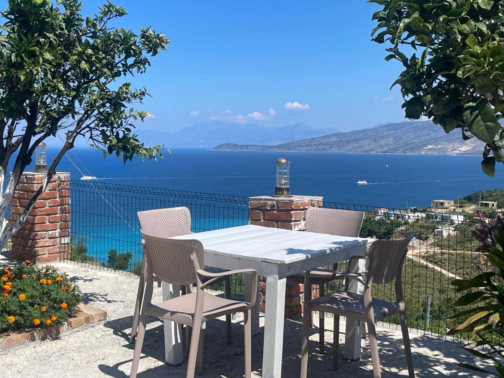 Appartamento Emiljano Seaview Ksamil Esterno foto